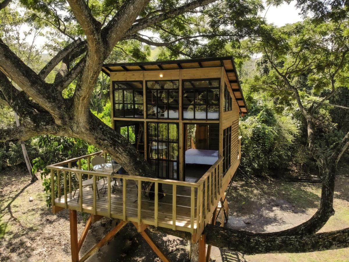 Villa Casa en el Arbol Utica Exterior foto
